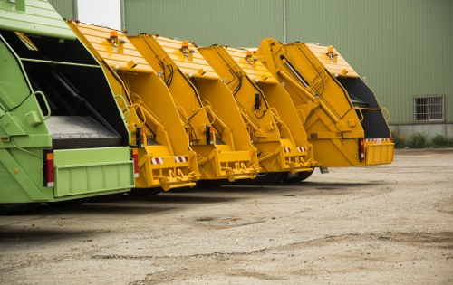 Safety measures during builders waste clearance