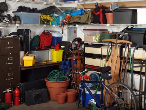 Organized and clean office space after clearance